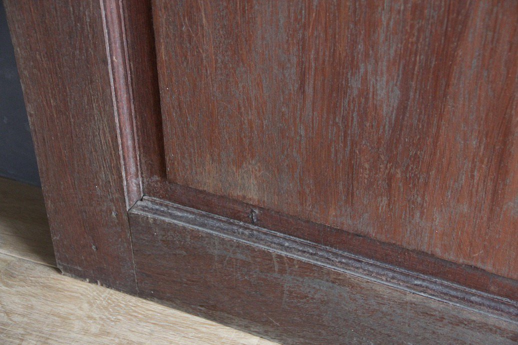 フランスアンティーク ガラス入り木製のドア