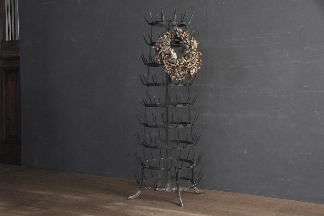 【最終値下げ】フランスアンティーク　ボトルドライヤー 最終値下げ】フランスアンティーク ボトルドライヤー フランス