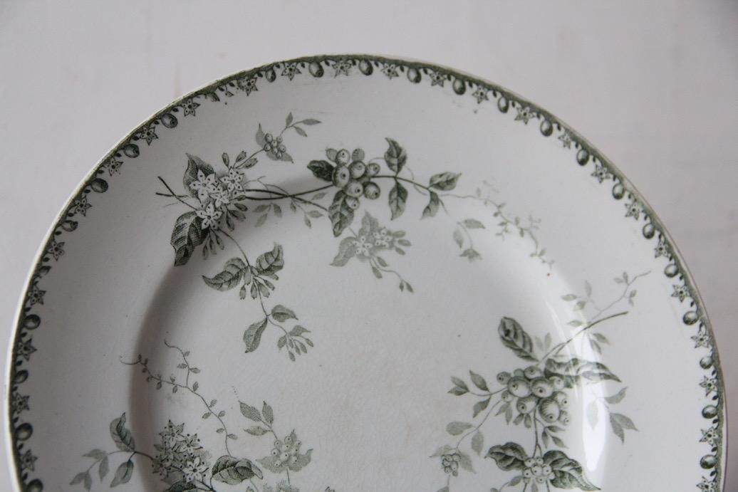 Saint-Amand CAIFFA 平皿 【寒色系】H - L'atelier Brocante