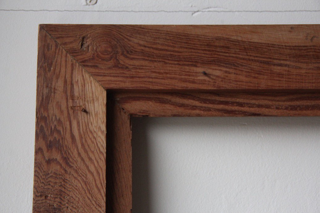 フランスアンティーク シンプルな木製フレーム - L'atelier Brocante 