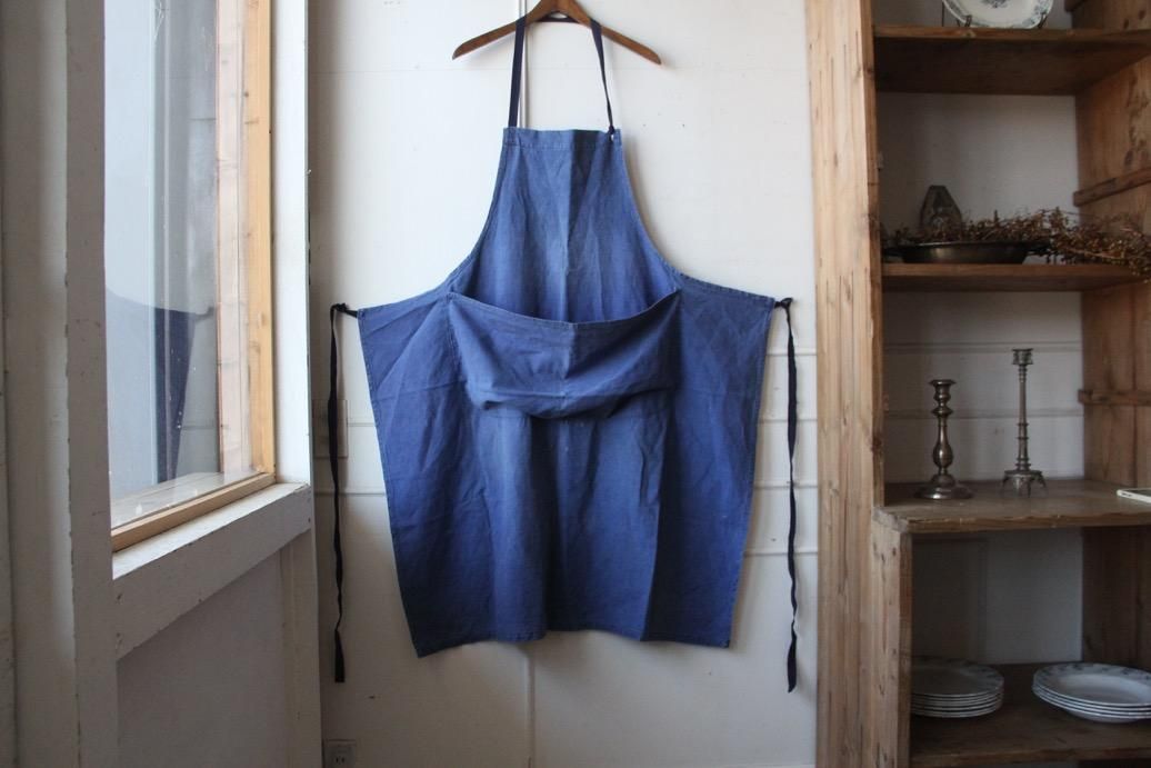 フランスアンティーク ワークエプロン A - L'atelier Brocante