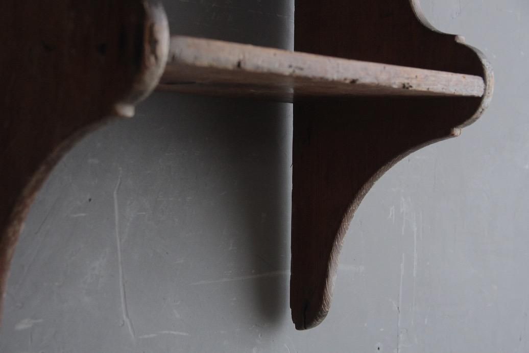フランスアンティーク 木製ウォールシェルフ A - L'atelier Brocante
