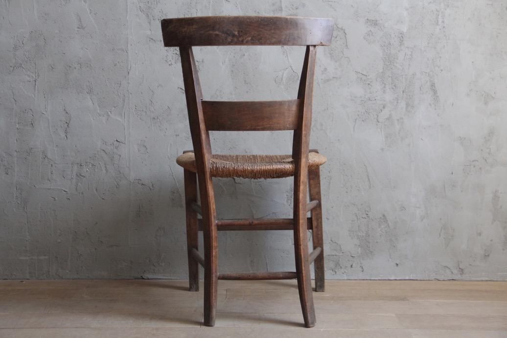 hold A様］フランスアンティーク 藁編みのチェア - L'atelier