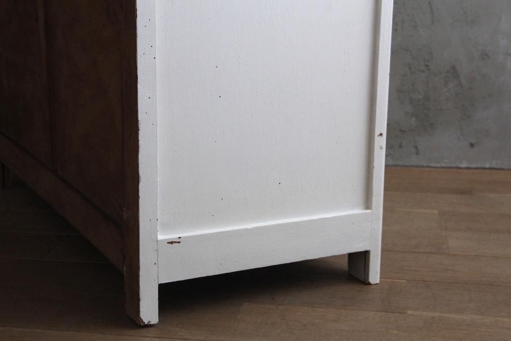 フランスアンティーク 白ペイントのキャビネットB - L'atelier