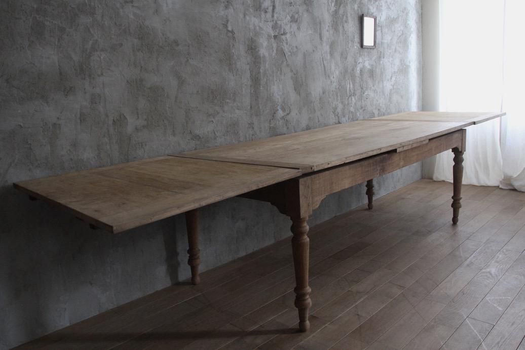 Hold（d）】フランスアンティーク エクステンションダイニング