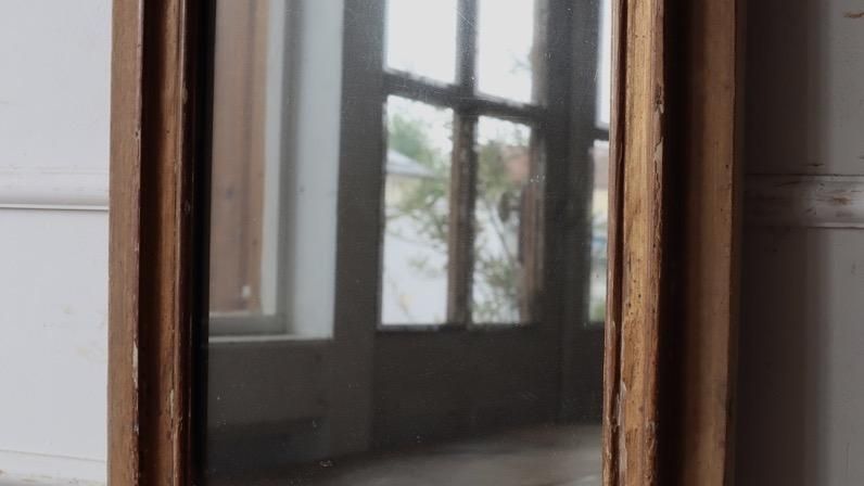 フランスアンティーク イラストミラー - L'atelier Brocante