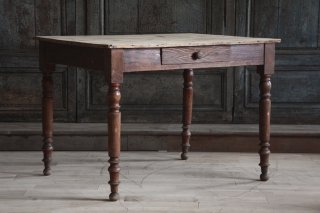 フランスアンティーク　木製テーブルB