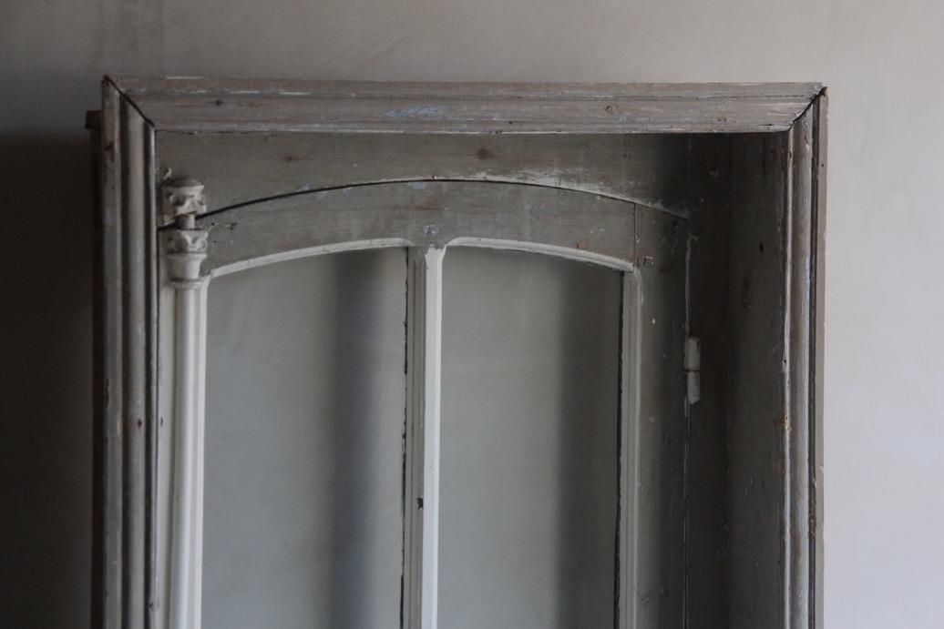 アンティーク/フランス/古材/窓枠/窓/アーチ窓/店舗什器/① アンティーク/フランス/古材/窓枠/窓/アーチ窓/店舗什器/①