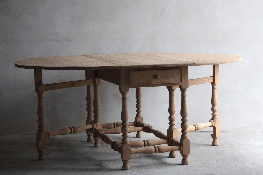 イギリス アンティーク 家具 ゲートレッグテーブル 1900年