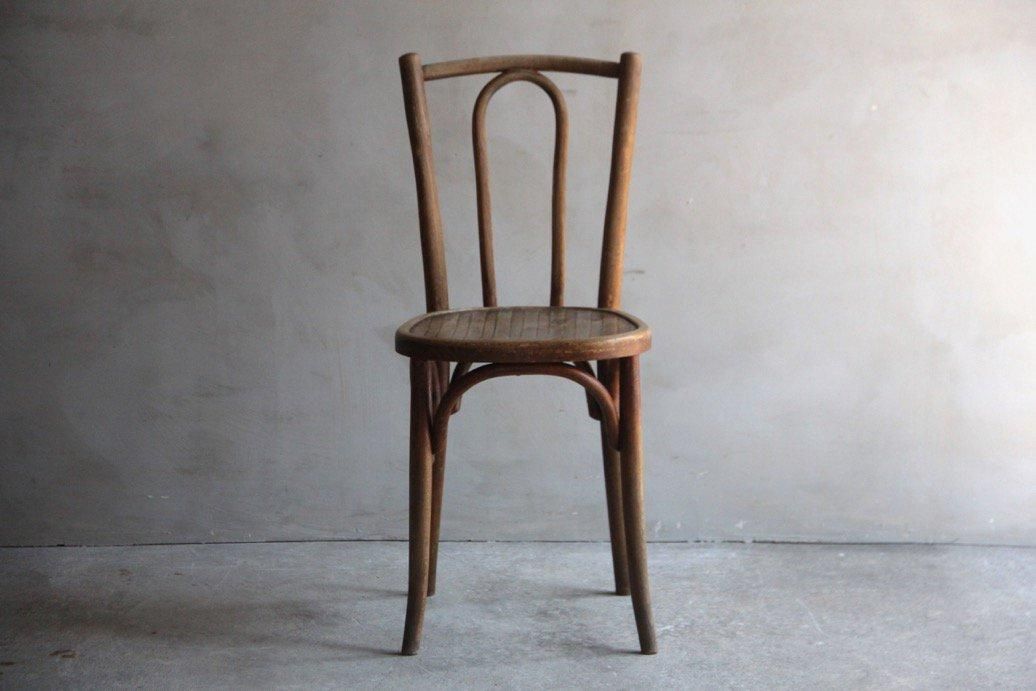 フランスアンティーク|木製ビストロチェアA - L'atelier Brocante
