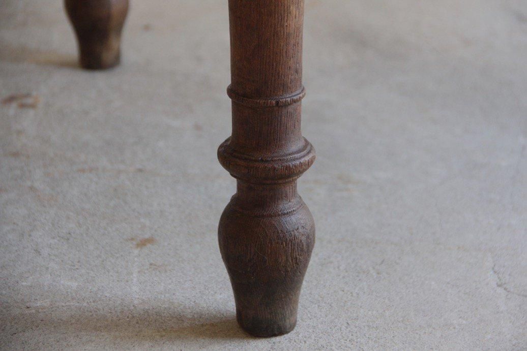 フランスアンティーク|木製テーブルG - L'atelier Brocante