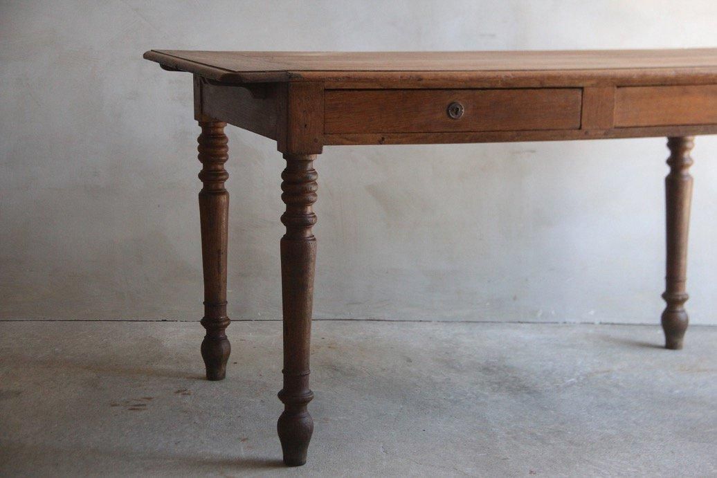 フランスアンティーク|木製テーブルG - L'atelier Brocante フランスアンティーク|木製テーブルG - L'atelier Brocante