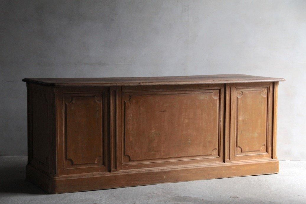 フランスアンティーク 木製カウンターC - L'atelier Brocante フランスアンティーク 木製カウンターC - L'atelier Brocante