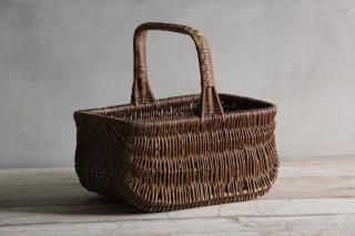 フランスアンティークバスケット ブロカント フランスアンティーク バスケット大 - L'atelier Brocante