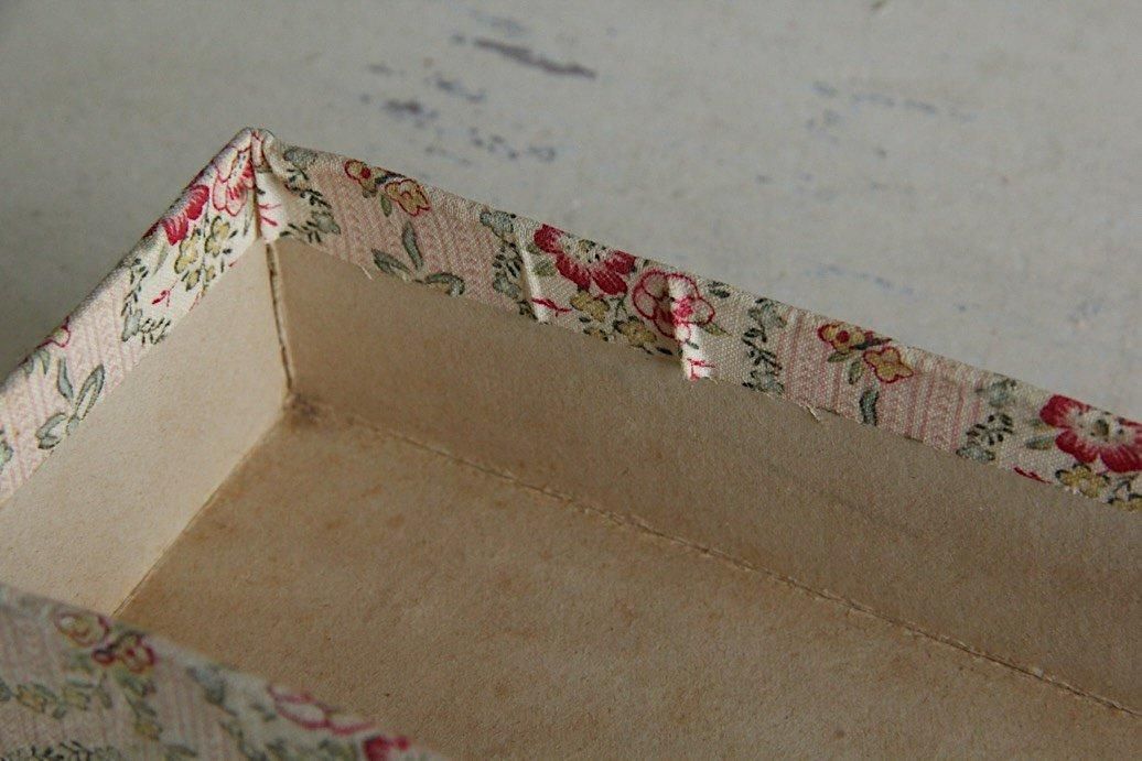 お値下げ　レア　アンティーク　カルトナージュ　花柄　オクタゴン 花柄カルトナージュ - L'atelier Brocante / ラトリエブロカント