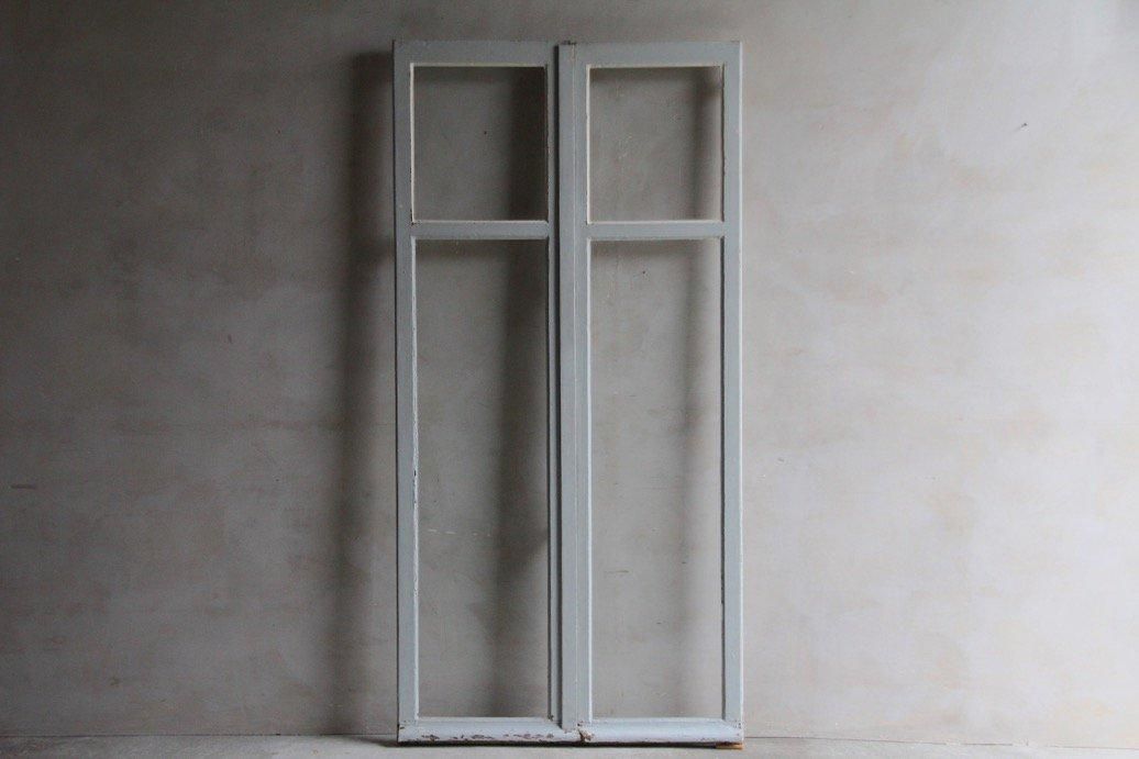稀少/アンティーク/フランス/古材/窓枠/窓/店舗什器/③ GLASS WINDOWS ガラス窓 - フランス アンティークドア 直輸入