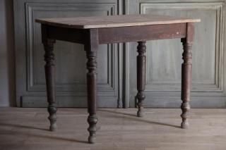 フランスアンティーク家具　アンティークテーブル　ブロカント　ヴィンテージ フランスアンティーク|木製テーブルE - L'atelier Brocante