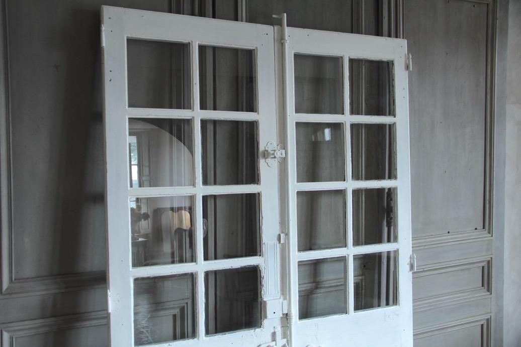 フランスアンティーク玄関ドアA | 両開きデザイン - L'atelier