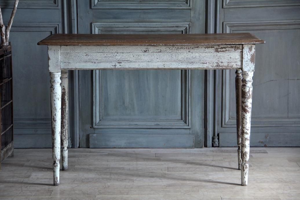 フランスアンティークテーブル | 木製のテーブルC - L'atelier