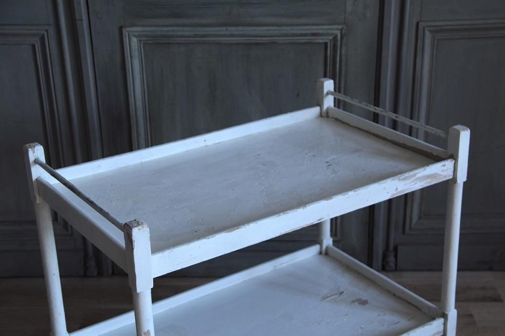 フランスアンティーク|木製ワゴン - L'atelier Brocante / ラトリエ