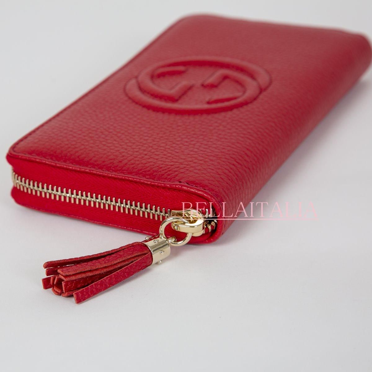 GUCCI レディース グッチ 長財布 レザー ソーホー SOHO 赤 GUCCI レディース グッチ 長財布 レザー ソーホー SOHO 赤