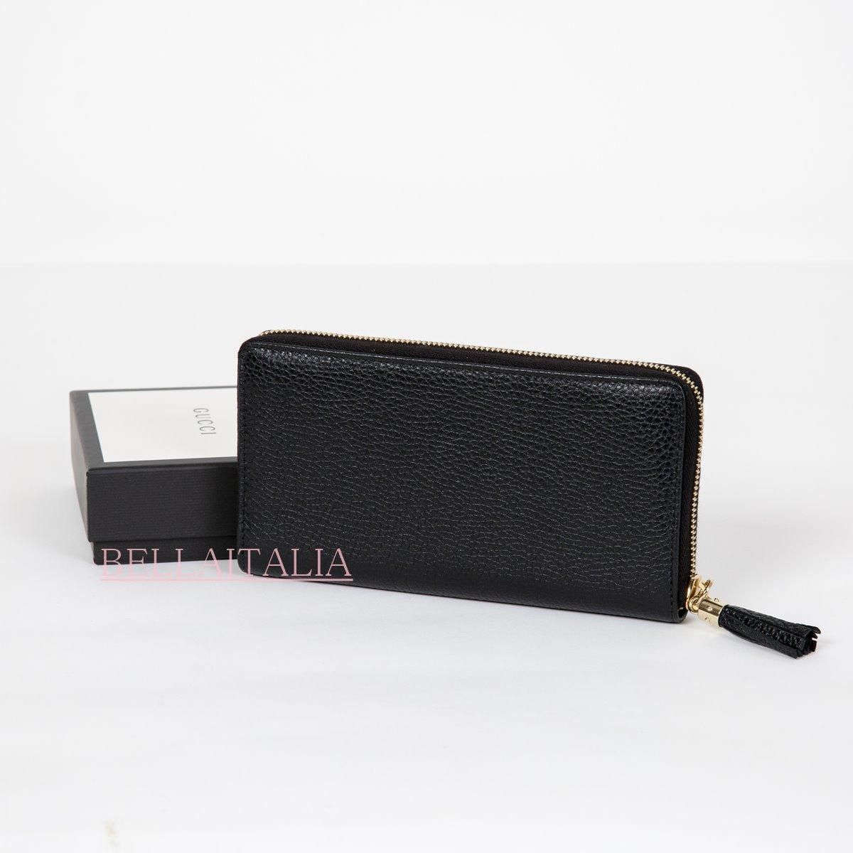 GUCCI レディース グッチ 長財布 レザー ソーホー SOHO 黒 GUCCI レディース グッチ 長財布 レザー ソーホー SOHO 黒