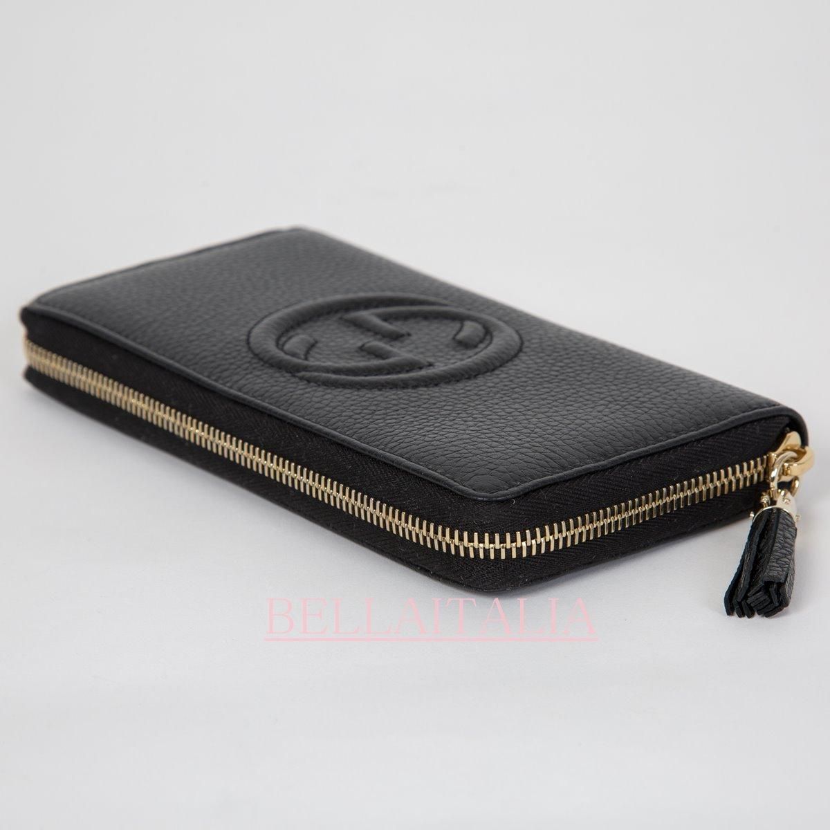 GUCCI レディース グッチ 長財布 レザー ソーホー SOHO 黒 GUCCI レディース グッチ 長財布 レザー ソーホー SOHO 黒
