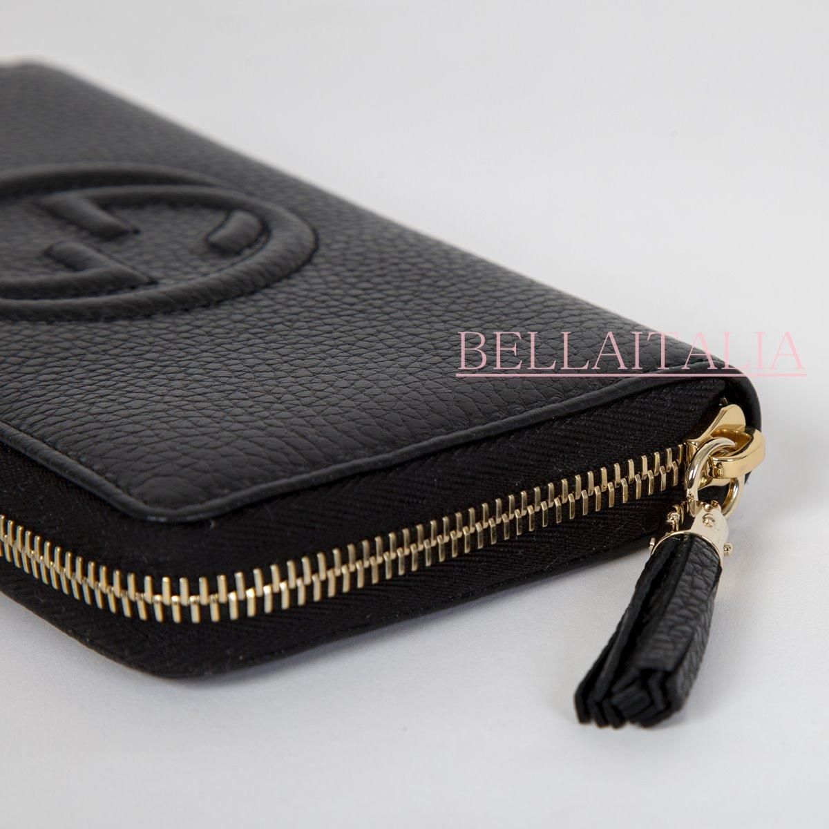 GUCCI レディース グッチ 長財布 レザー ソーホー SOHO 黒 GUCCI レディース グッチ 長財布 レザー ソーホー SOHO 黒