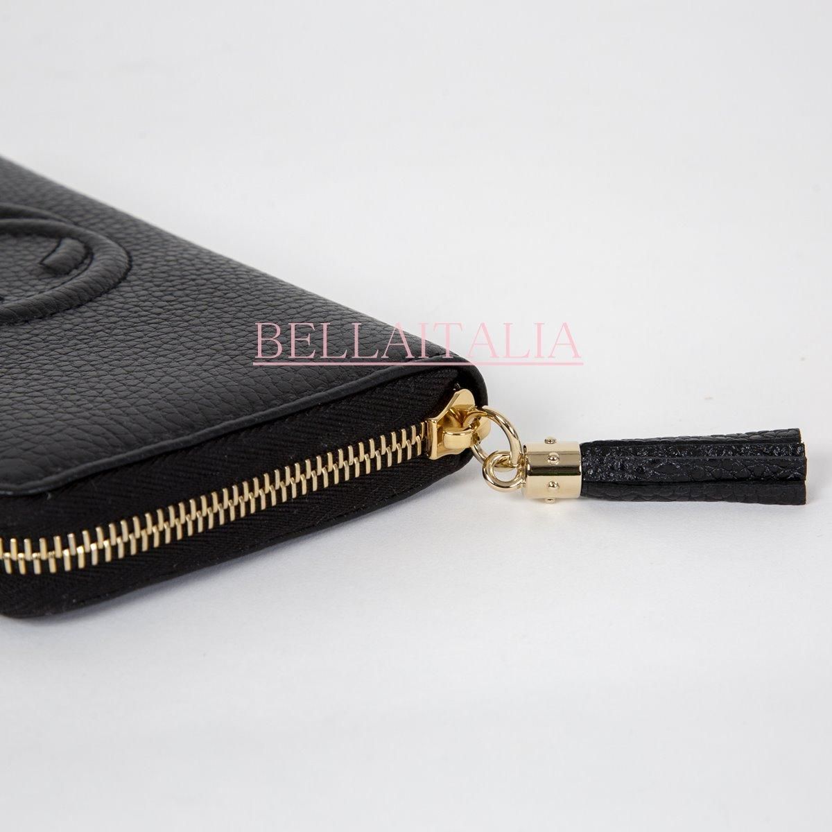 GUCCI レディース グッチ 長財布 レザー ソーホー SOHO 黒 GUCCI レディース グッチ 長財布 レザー ソーホー SOHO 黒