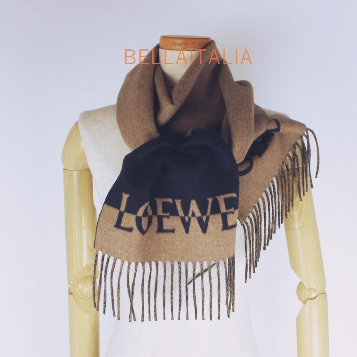 loewe ロエベ レディース メンズ マフラー スカーフ ウールカシミア ...