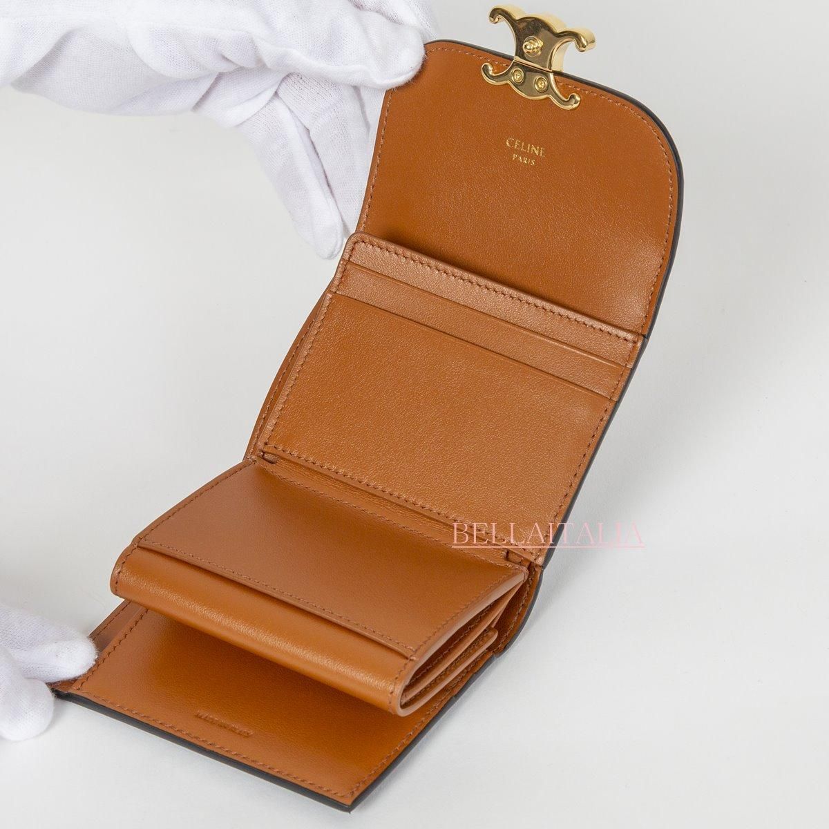 れ　セリーヌ CELINE スモールウォレット 財布 レディース 楽天市場】CELINE セリーヌ 二つ折り財布 Small Flap Wallet