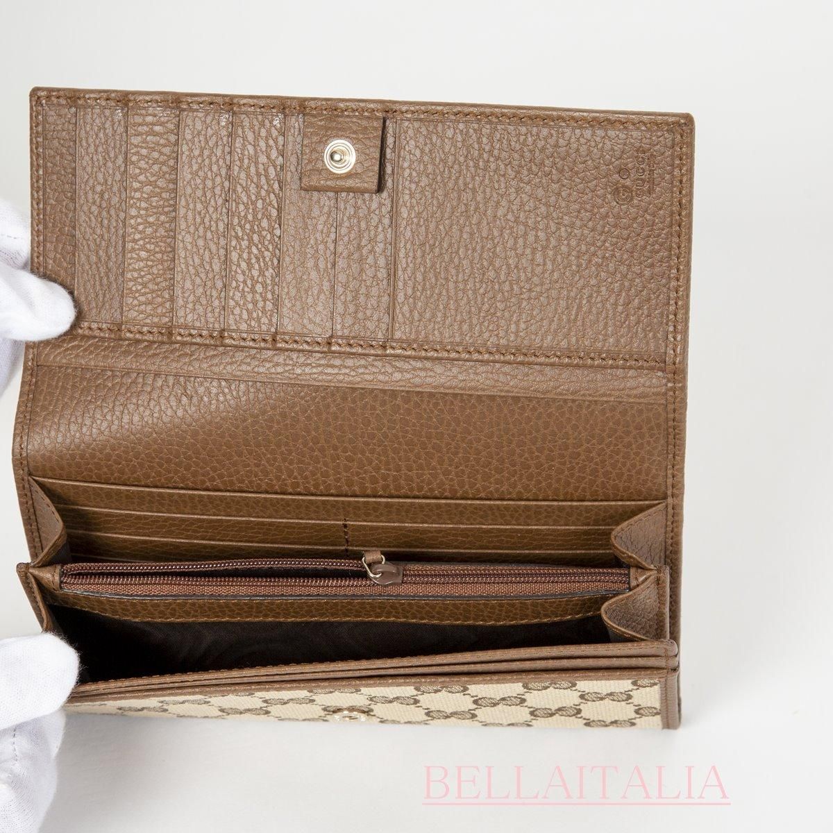 グッチ 財布 長財布 レディース メンズ ジャガード gg キャンパス