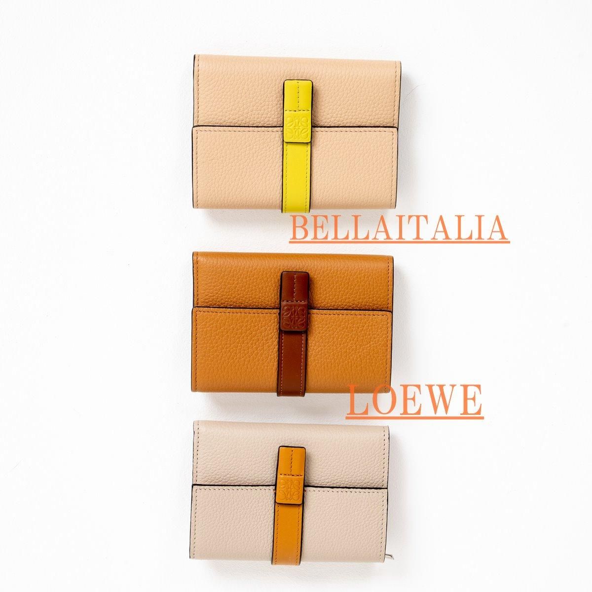 LOEWE ロエベ 三つ折り財布 ソフトグレインカーフ Amazon.co.jp: [ロエベ] 財布 レディース 三つ折り アナグラム