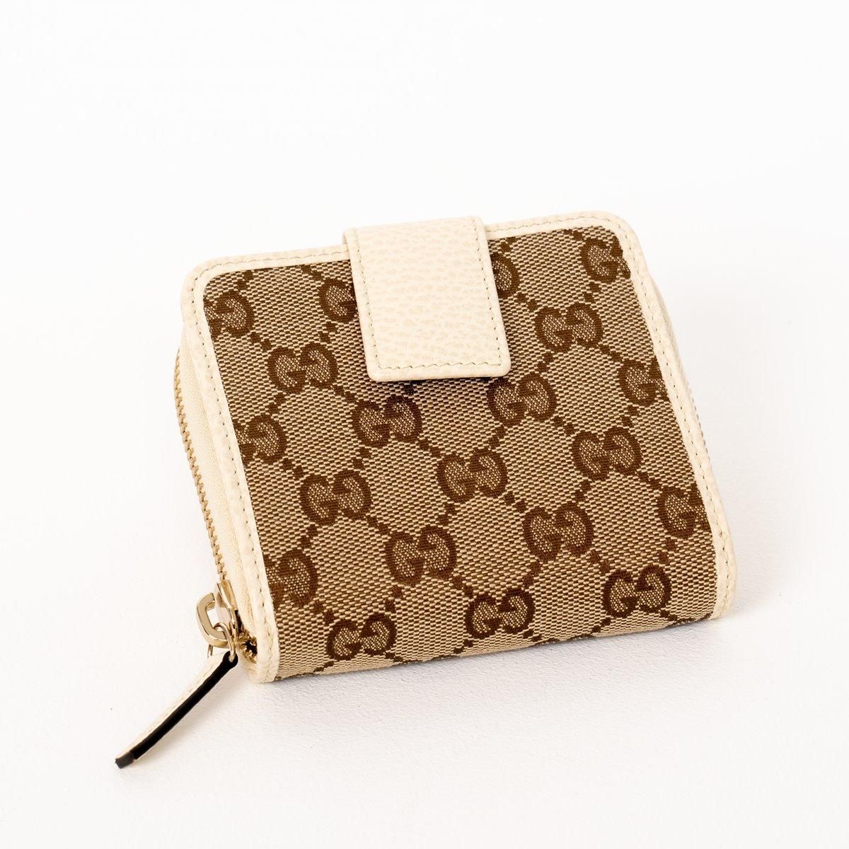 グッチ レディース GUCCI 財布 折りたたみ 2つ折り キャンバス地 グッチ レディース GUCCI 財布 折りたたみ 2つ折り キャンバス地