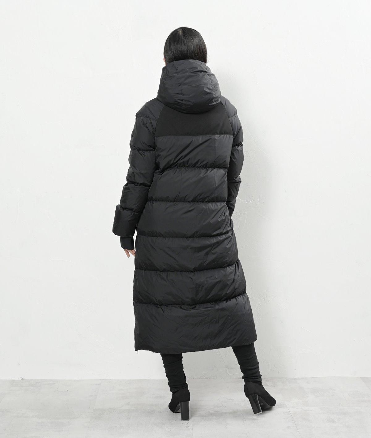 モンクレール レディース ダウン MONCLER ロング 黒 無地 フード モンクレール レディース ダウン MONCLER ロング 黒 無地 フード