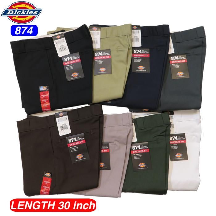 Dickies 874 ターコイズ ブルー 30インチ ワークパンツ