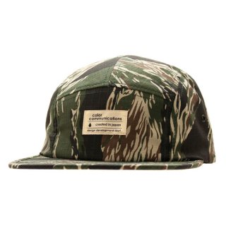 <img class='new_mark_img1' src='https://img.shop-pro.jp/img/new/icons25.gif' style='border:none;display:inline;margin:0px;padding:0px;width:auto;' />color communications COTTON TAG JET CAP  TIGER CAMO