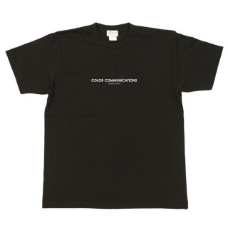 <img class='new_mark_img1' src='https://img.shop-pro.jp/img/new/icons25.gif' style='border:none;display:inline;margin:0px;padding:0px;width:auto;' />color communications Tシャツ HP HEADER  BLACK