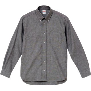 <img class='new_mark_img1' src='https://img.shop-pro.jp/img/new/icons25.gif' style='border:none;display:inline;margin:0px;padding:0px;width:auto;' />United Athle OXFORD LONG SLEEVE SHIRT GREY