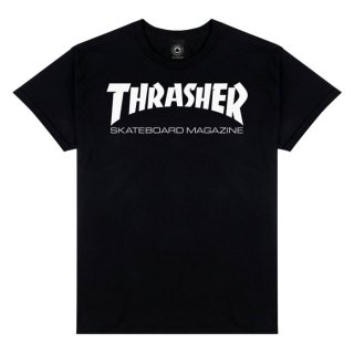 <img class='new_mark_img1' src='https://img.shop-pro.jp/img/new/icons1.gif' style='border:none;display:inline;margin:0px;padding:0px;width:auto;' />THRASHER (å㡼) SKATE MAG LOGO TEE BLACK T 