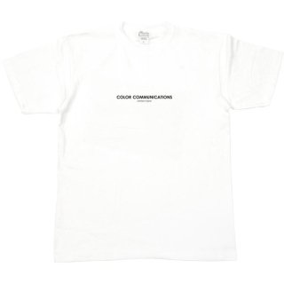 <img class='new_mark_img1' src='https://img.shop-pro.jp/img/new/icons25.gif' style='border:none;display:inline;margin:0px;padding:0px;width:auto;' />color communications Tシャツ HP HEADER   WHITE