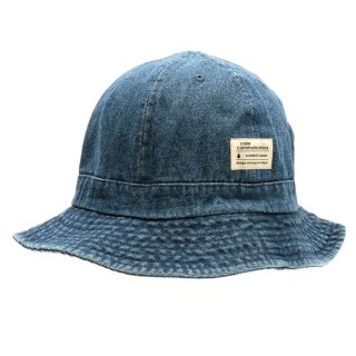 <img class='new_mark_img1' src='https://img.shop-pro.jp/img/new/icons25.gif' style='border:none;display:inline;margin:0px;padding:0px;width:auto;' />color communications COTTON TAG METRO DENIM HAT