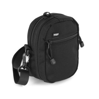 <img class='new_mark_img1' src='https://img.shop-pro.jp/img/new/icons1.gif' style='border:none;display:inline;margin:0px;padding:0px;width:auto;' />VAGA (バガ) Double Pouch BLACK  ショルダーポーチ