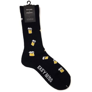 <img class='new_mark_img1' src='https://img.shop-pro.jp/img/new/icons25.gif' style='border:none;display:inline;margin:0px;padding:0px;width:auto;' />EAZY MISS ߥ BEER SOCKS BLACK