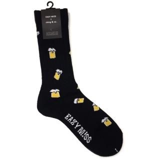 <img class='new_mark_img1' src='https://img.shop-pro.jp/img/new/icons25.gif' style='border:none;display:inline;margin:0px;padding:0px;width:auto;' />EAZY MISS (イージー・ミス) BEER SOCKS / BLACK