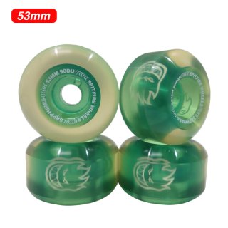 SPITFIRE SAPPHIRES ウィール RADIAL 90Du 53mm WHEEL CLEAR GREEN 