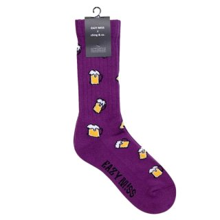 <img class='new_mark_img1' src='https://img.shop-pro.jp/img/new/icons25.gif' style='border:none;display:inline;margin:0px;padding:0px;width:auto;' />EAZY MISS ߥ BEER SOCKS RASPBERRY