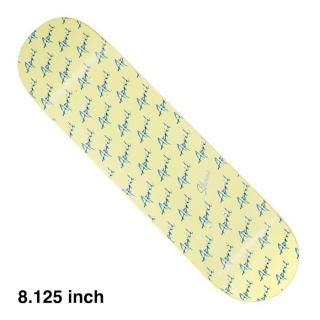 <img class='new_mark_img1' src='https://img.shop-pro.jp/img/new/icons1.gif' style='border:none;display:inline;margin:0px;padding:0px;width:auto;' />APRILʥץSHANE O'NEILL SCRIPT LOGO YELLOW ǥå 8.125  / DECK 