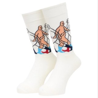 <img class='new_mark_img1' src='https://img.shop-pro.jp/img/new/icons25.gif' style='border:none;display:inline;margin:0px;padding:0px;width:auto;' />WHIMSY SO HI SOCKS WHITE