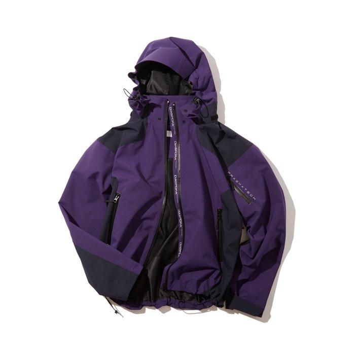 DIASPORA SKATEBOARDS (ディアスポラ・スケートボード) PRAGMATECH MOUNTAIN JACKET PURPLE - arktz DIASPORA SKATEBOARDS (ディアスポラ・スケートボード) PRAGMATECH MOUNTAIN JACKET PURPLE - arktz